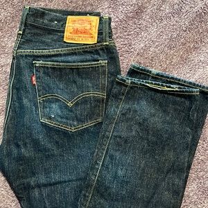 Levi’s 501 Z XX Size W33/L34. Worn once. No rips, wear or fading. Open to offer!